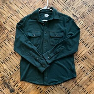 Fair Harbor Men’s Fleece Long Sleeve Shacket, Size S